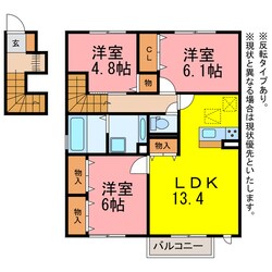 庵　壱番館・弐番館の物件間取画像